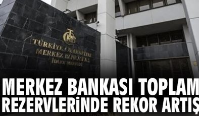 TCMB rezervleri 3.26 milyar dolar arttı!