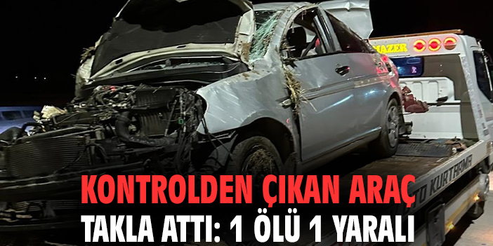 Kınık’ta Feci Kaza: Bir Ölü, İki Yaralı