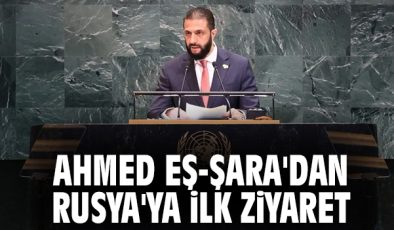 Suriye Lideri Eş-Şara Moskova’da Kritik Görüşmelerde