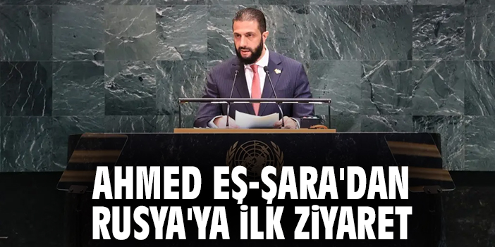 Suriye Lideri Eş-Şara Moskova’da Kritik Görüşmelerde