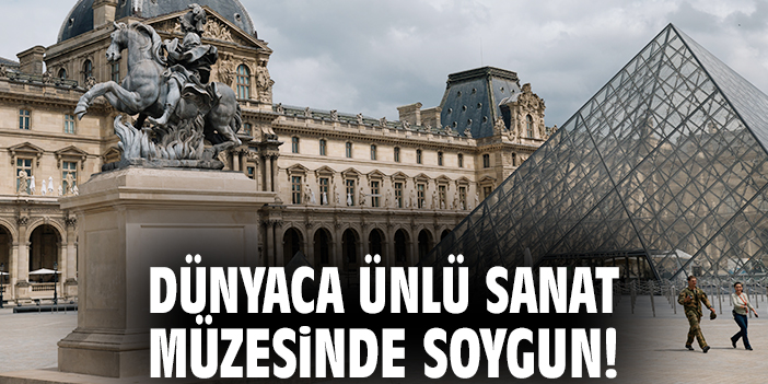 Louvre Müzesi’nde Hırsızlık Paniği! 9 Parça Çalındı