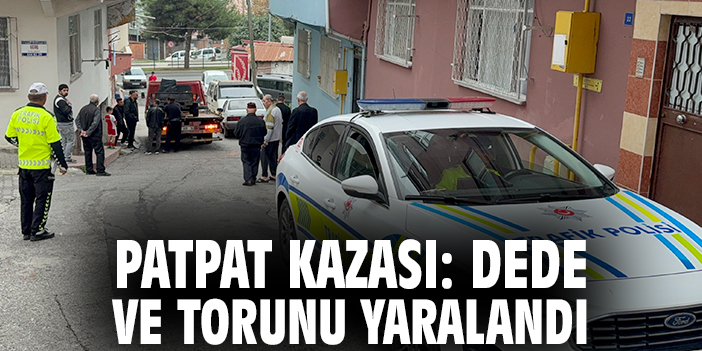 Patpat Aracının Devrilmesi: 2 Yaralı!