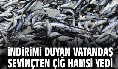 Hamsi Fiyatları Düştü, Tezgahlarda Kuyruklar Var!