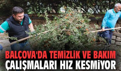 Balçova’da Dereler Temizlikle Hayat Buldu!