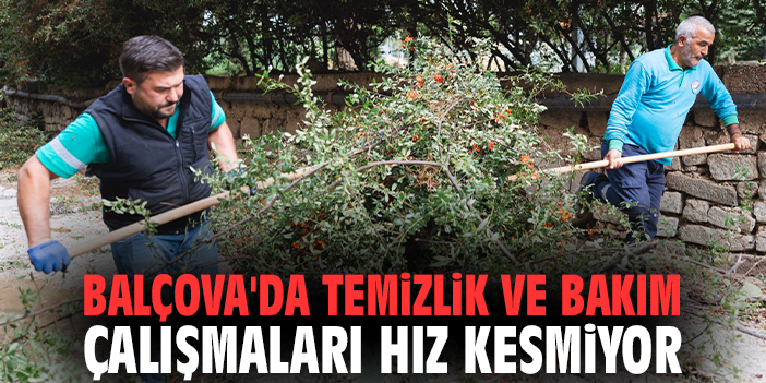 Balçova’da Dereler Temizlikle Hayat Buldu!