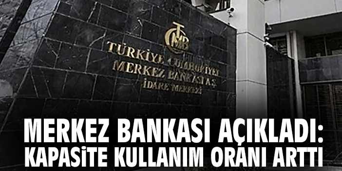 Ekim’de İmalat Sanayi Kapasite Kullanımı Yükseldi!