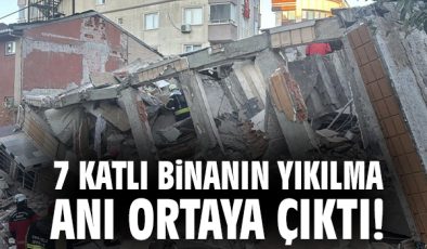 Yıkılan Binanın Anbean Görüntüleri Ortaya Çıktı!