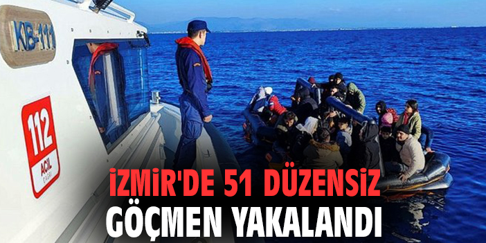 İzmir Açıklarında 135 Düzensiz Göçmen Kurtarıldı