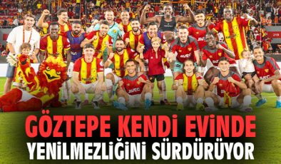 Göztepe, İç Sahada Yenilmezlik Serisini Sürdürüyor!