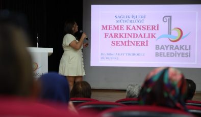 Bayraklı’da Meme kanseri farkındalık semineri