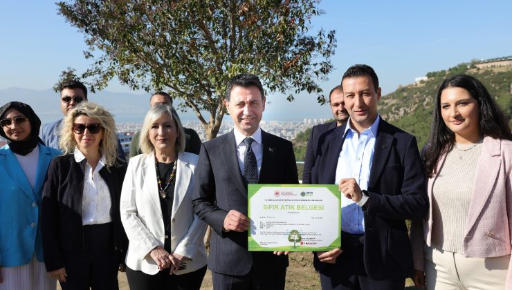 Bayraklı Belediyesinden Çevreci Başarı – İlçe Geneli “Sıfır Atık Belgesi” Alındı