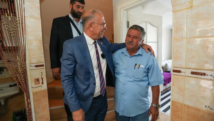 Gaziemir Belediyesi’nden yangında zarar gören evlere yardım eli