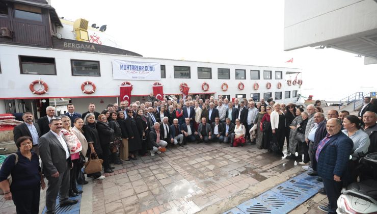 Muhtarlar Günü’nde Konaklı muhtarlara Körfez turu