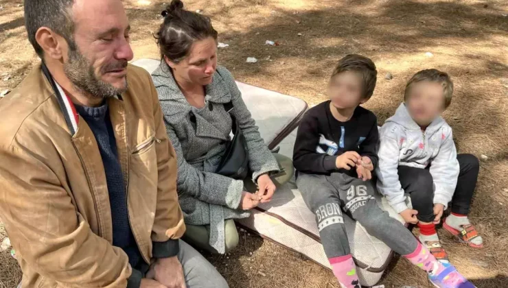 Ormanda Yaşayan Aile Çocukları İçin Yardım İstiyor