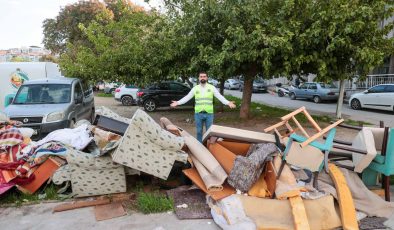 Buca’da mobilya atıkları bertaraf edilecek