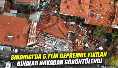 Sındırgı’da 6.1 Büyüklüğünde Deprem Paniği!