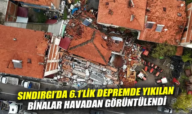 Sındırgı’da 6.1 Büyüklüğünde Deprem Paniği!