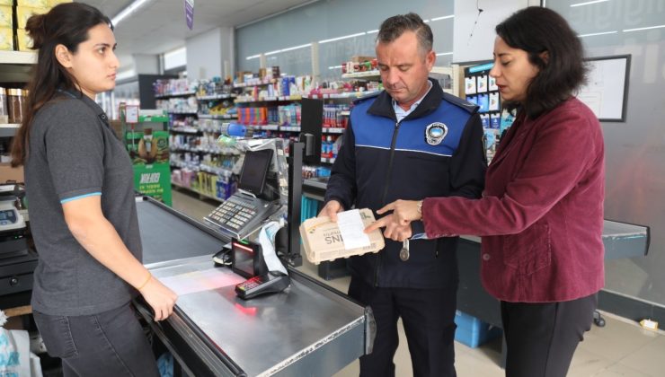 Bayraklı’da marketlere sıkı denetim