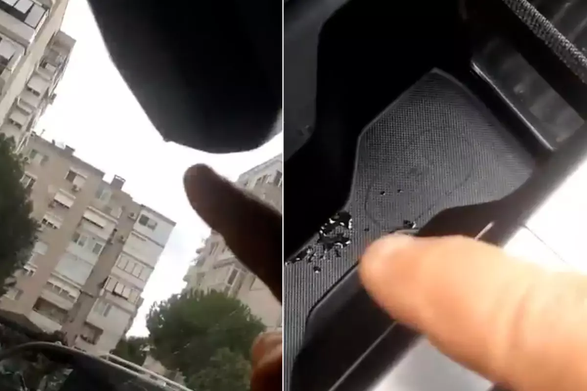 İzmir’de Sıfır Araç Yağmurda Su Aldı!