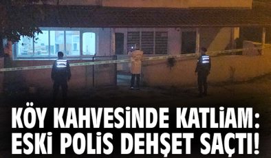 Eski Polis Kahvehanede Kanlı Saldırı Gerçekleştirdi