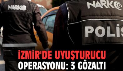 Selçuk’ta Uyuşturucu Operasyonu: 3 Gözaltı
