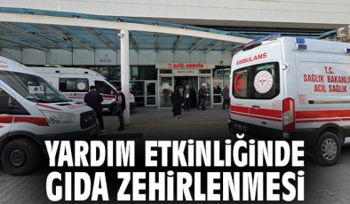 Okulda Yardım Etkinliği Sonrası Zehirlenme Skandalı!