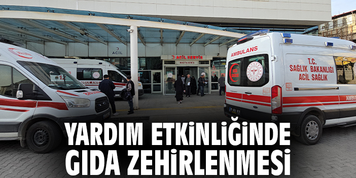 Okulda Yardım Etkinliği Sonrası Zehirlenme Skandalı!