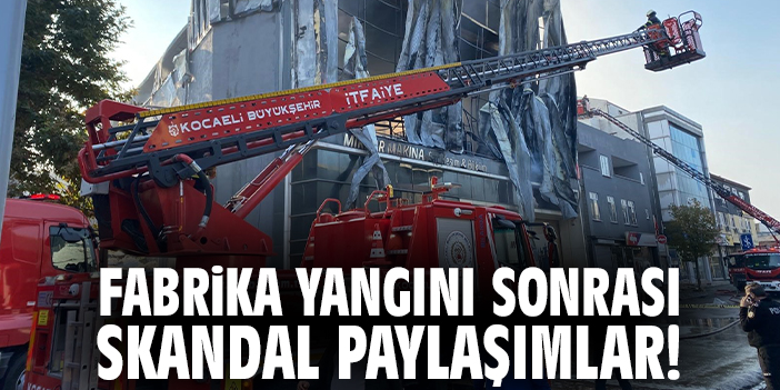 Dilovası’ndaki Yangın: 6 Ölü, Sosyal Medyada Tepki!