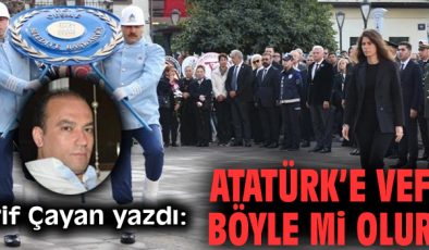 Çeşme’de 10 Kasım Anması: Zamanlama Skandalı!