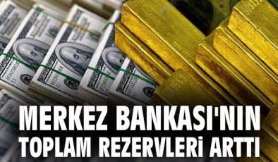 Merkez Bankası Rezervleri 1.4 Milyar Dolar Artışta