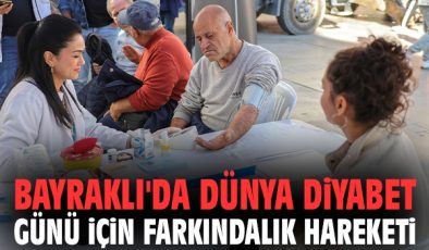 Bayraklı’da Diyabet Günü Etkinliğiyle Farkındalık