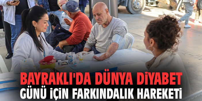 Bayraklı’da Diyabet Günü Etkinliğiyle Farkındalık