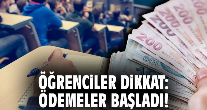 Öğrencilere Burs ve Kredi Ödemeleri Başlıyor!