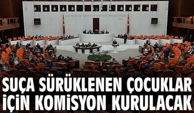 TBMM, Çocuk Suçluluğunu Önlemek İçin Araştırma Açtı
