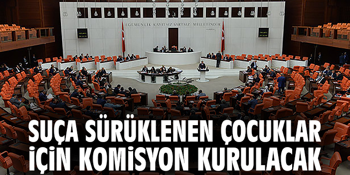 TBMM, Çocuk Suçluluğunu Önlemek İçin Araştırma Açtı