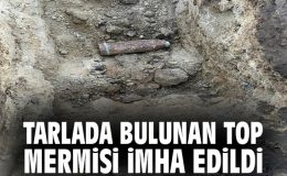 Tarla Kazısında Kurtuluş Savaşı Mermisi Bulundu