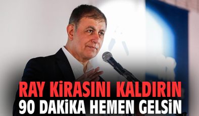 Başkan Tugay’dan TCDD’ye Sert Eleştiri!