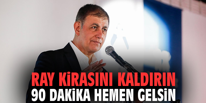 Başkan Tugay’dan TCDD’ye Sert Eleştiri!