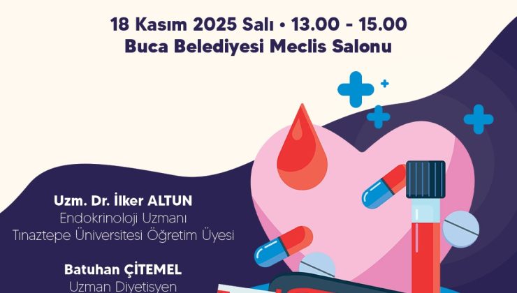 Buca Belediyesi’nden diyabet semineri
