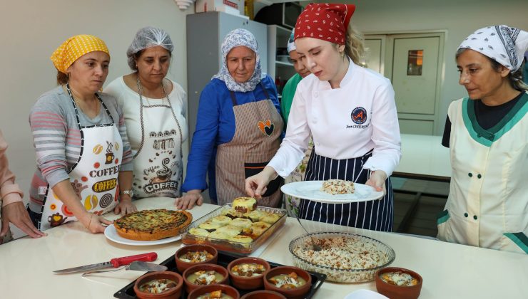 Bucalı Kadınlar Evka-1 Semt Evi’nde Dünya Mutfağıyla Buluşuyor