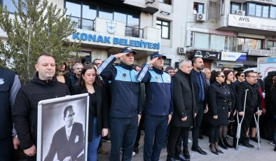 Konak’ta Atatürk sonsuz özlem ve saygıyla anıldı