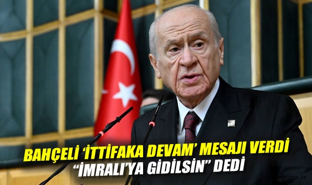 Bahçeli’den İmralı Heyeti ve Cumhur İttifakı Vurgusu