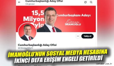 İmamoğlu’na Sosyal Medyada Sürekli Engel!
