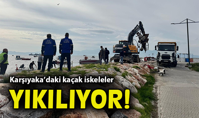 İzmir’de İzinsiz Yapılar Kaldırılıyor!