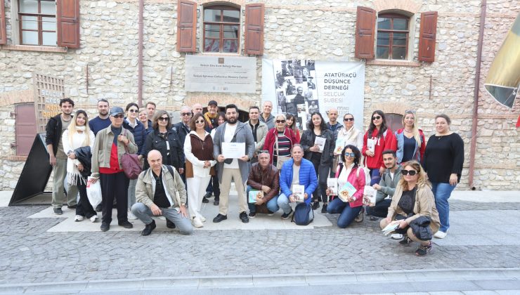 İzmirli Turist Rehberlerinden Efes Tarlası Yaşam Köyü’ne Eğitim Ziyareti