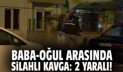 Baba ve Oğul Arasında Bıçaklı Kavga: 1 Yaralı