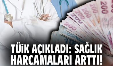 2024’te Sağlık Harcamaları Yüzde 89,6 Arttı!