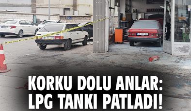 LPG Tankı Patladı, 3 Yaralı Olay Yeri Karıştı!