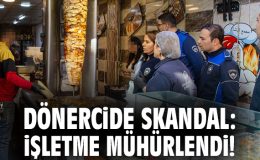 Zabıta, Hijyenik Olmayan Dönerciyi Mühürledi!