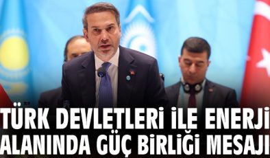 Türk Devletleri Enerji Zirvesi’nde Kritik Adımlar